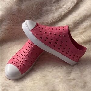 Women's Pink Slip-On Shoes